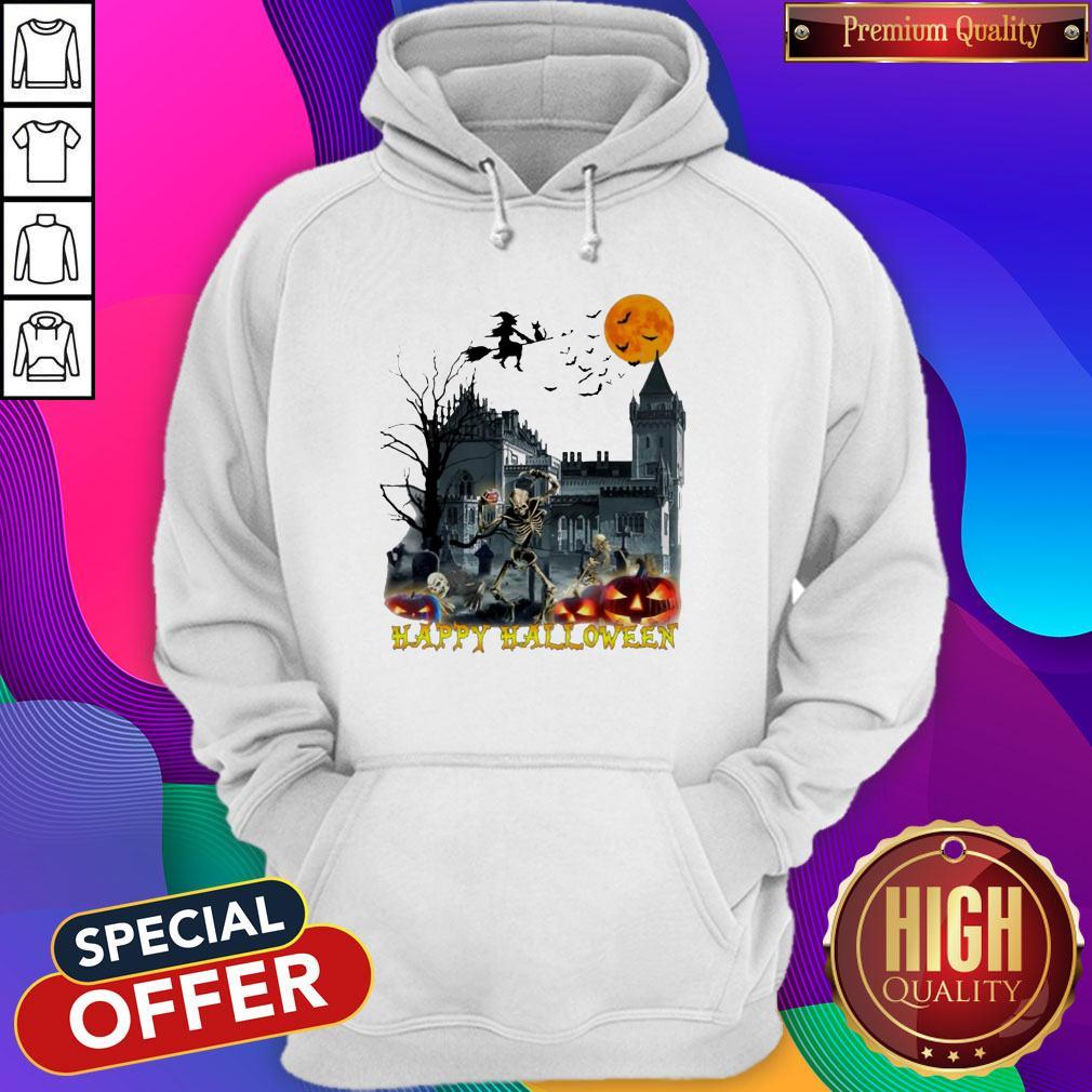 Official Skeleton Happy Halloween Shirt