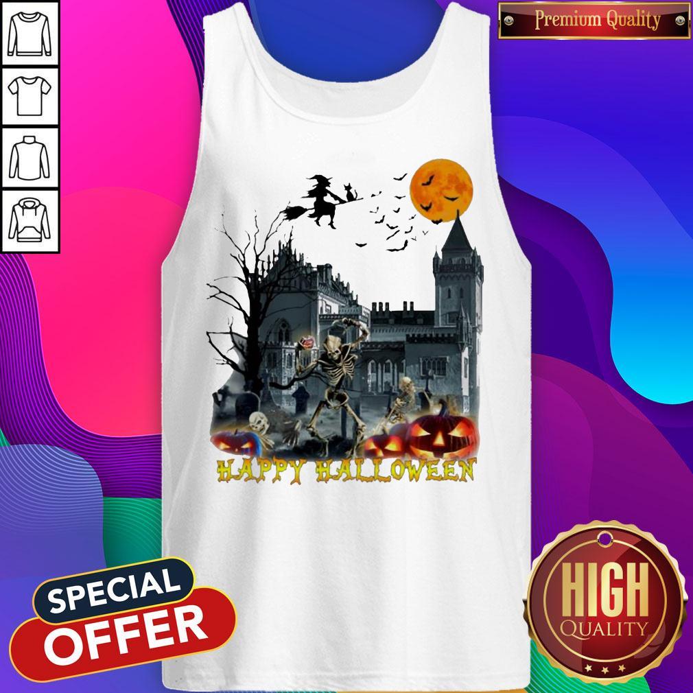 Official Skeleton Happy Halloween Shirt