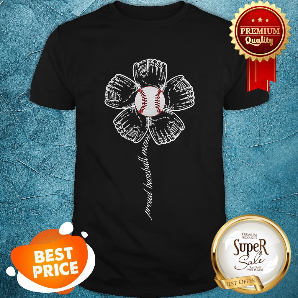 Official Sunflowers Proud Baseball Mom Shirt