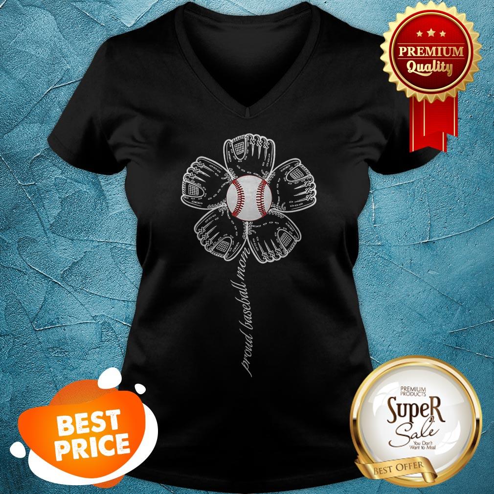 Official Sunflowers Proud Baseball Mom Shirt