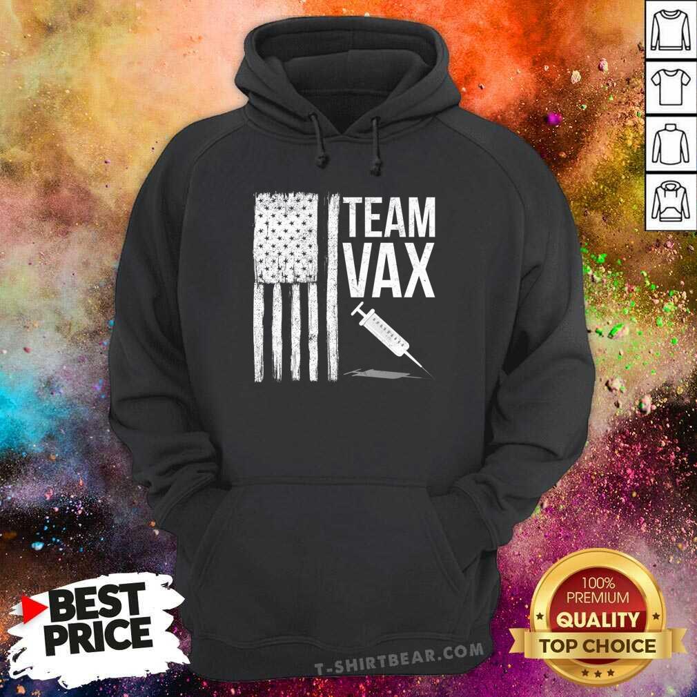 Official Team Vax Vaccine American Flag Shirt