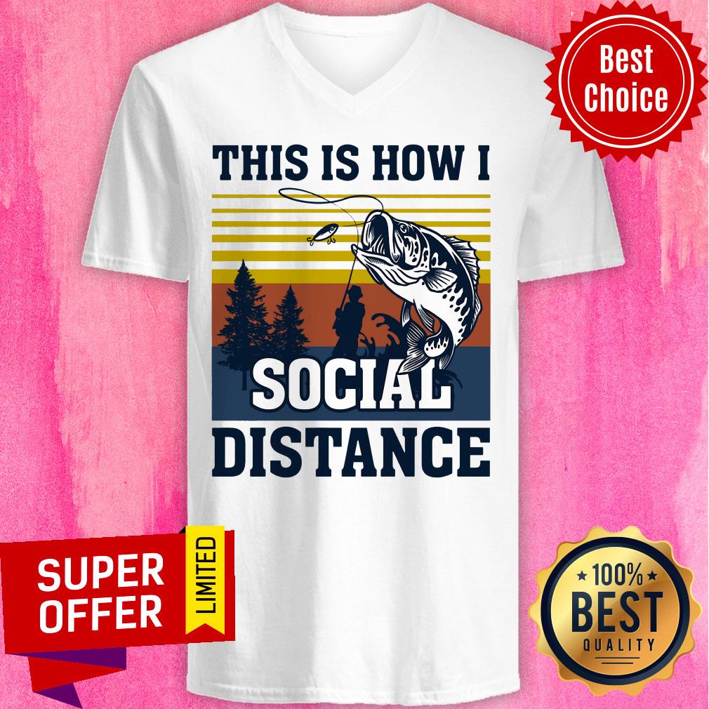 Official This Is How I Social Distance Shirt