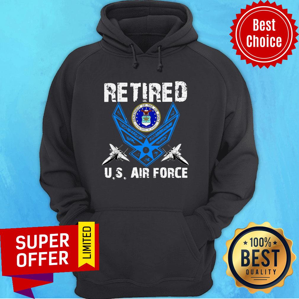 Official Vintage Retired Us Air Force Veteran Patriotic Shirt
