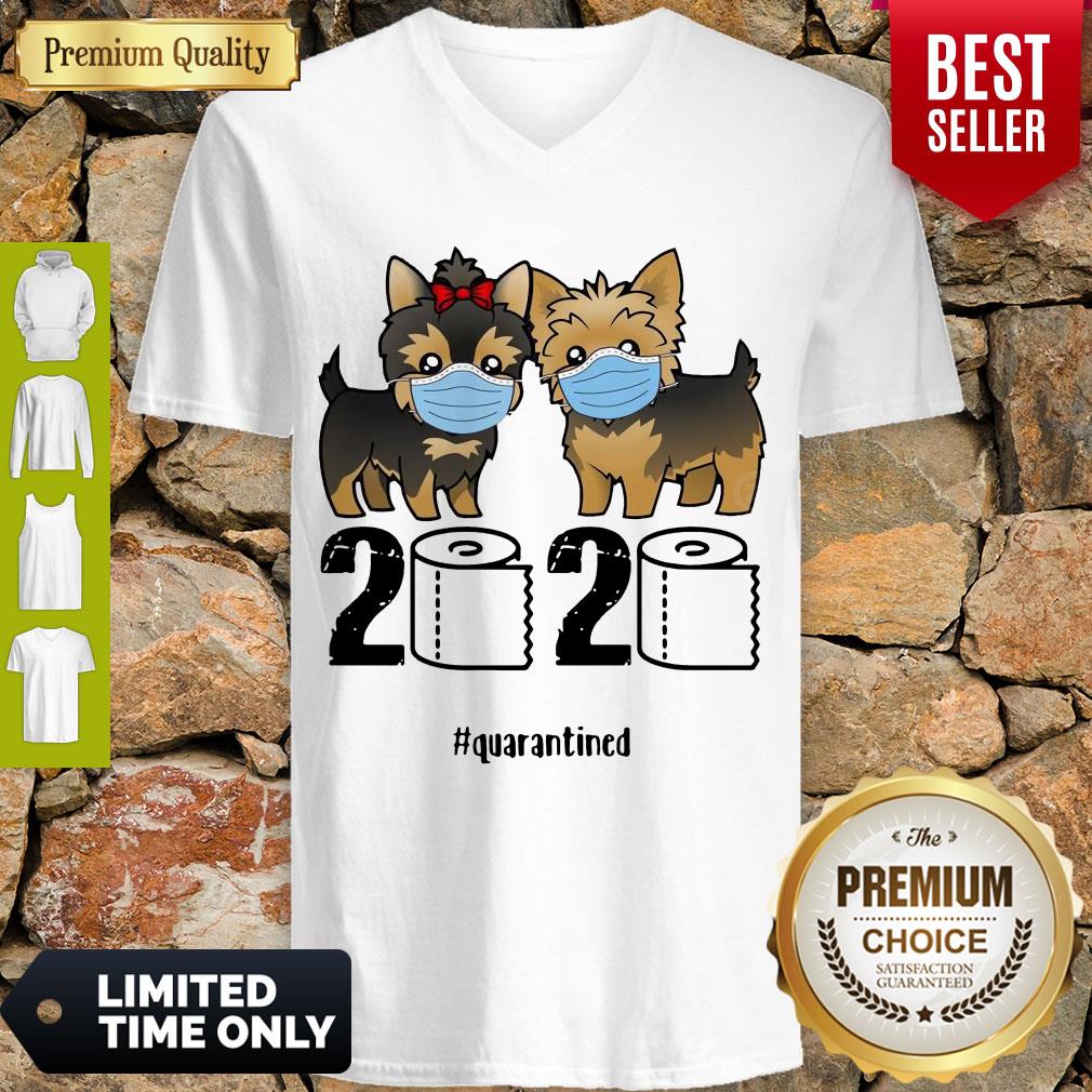 Official Yorkshire 2020 The Year When Shit Got Real #Quarantined Shirt