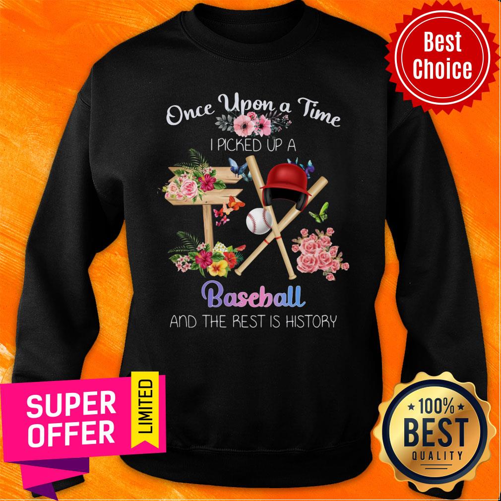 Once Upon A Time Picked Up A Baseball Shirt