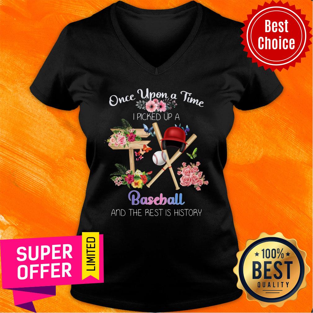 Once Upon A Time Picked Up A Baseball Shirt