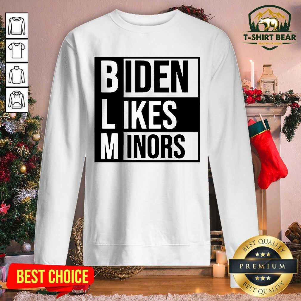 Original BLM Biden Like Minors Shirt