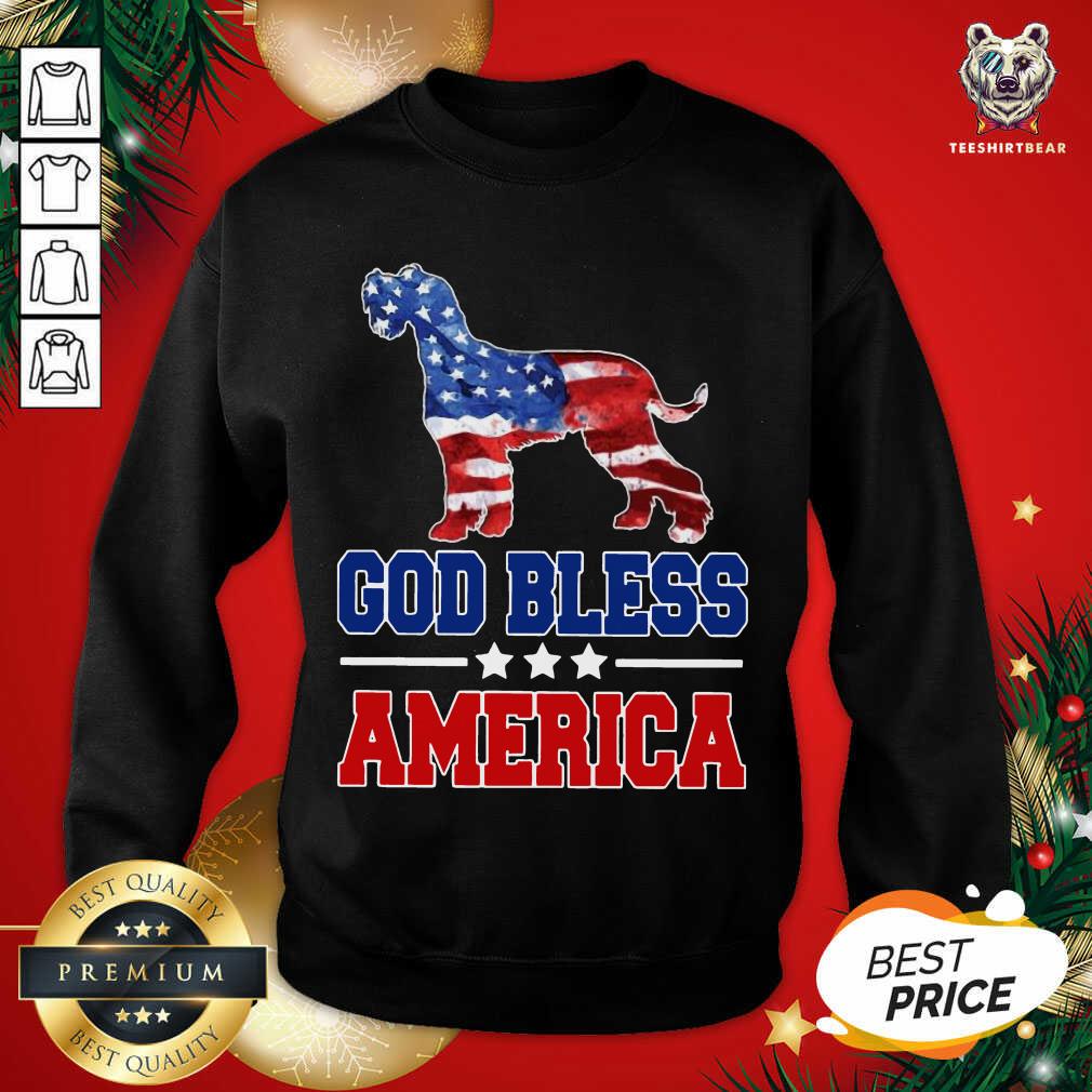 Original God Bless America Us Flag Shirt