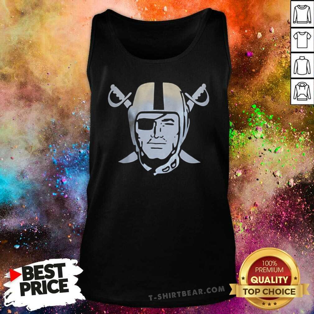 Original Oakland Raiders Free Raider Face Shield Shirt