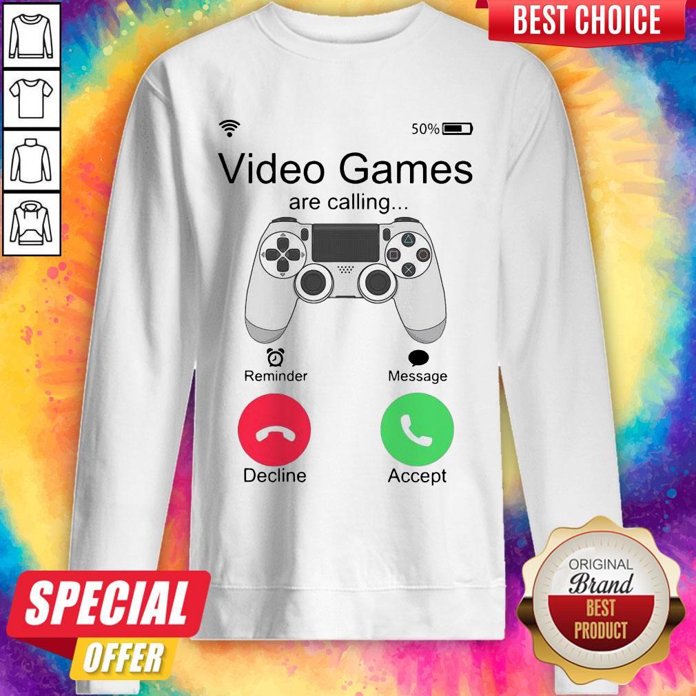 Original Video Games Are Calling Shirt