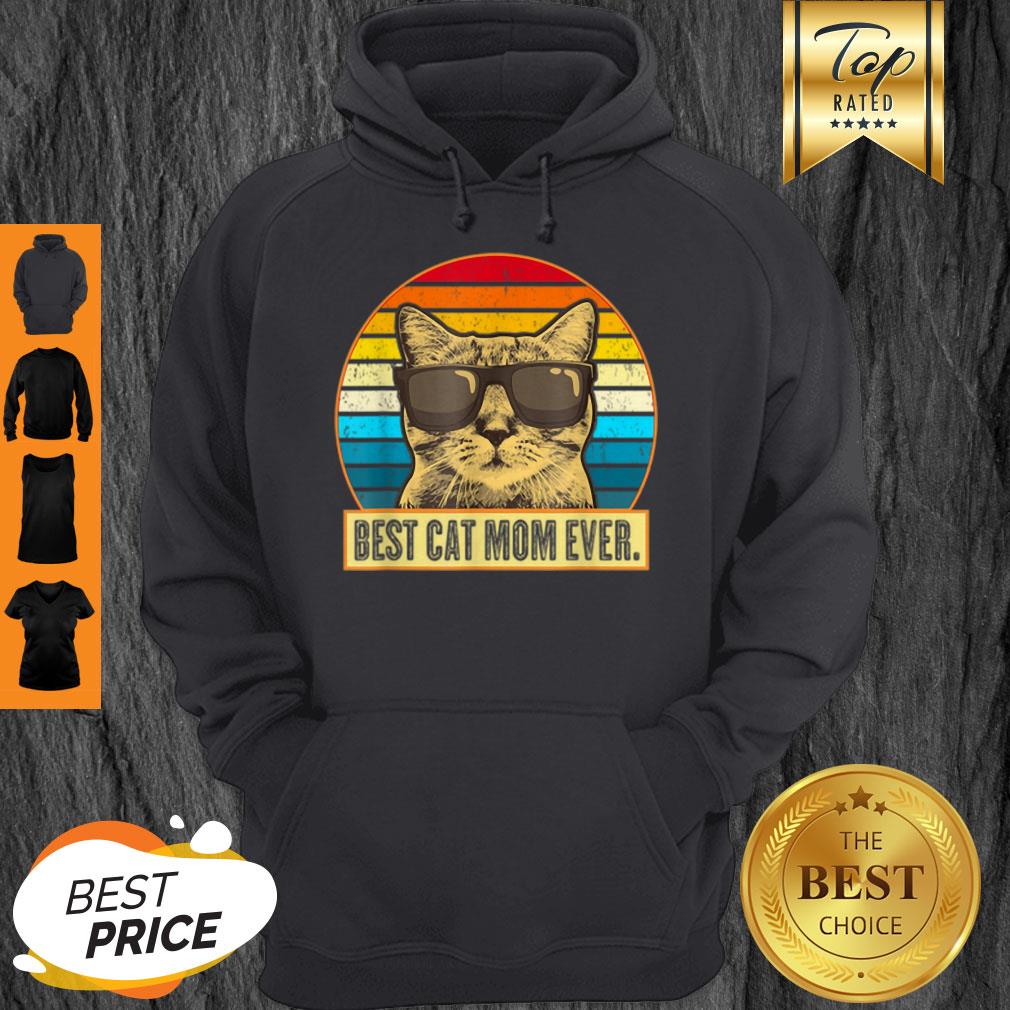 Original Vintage Best Cat Mom Ever Cat Mommy Mother Gift Women shirt