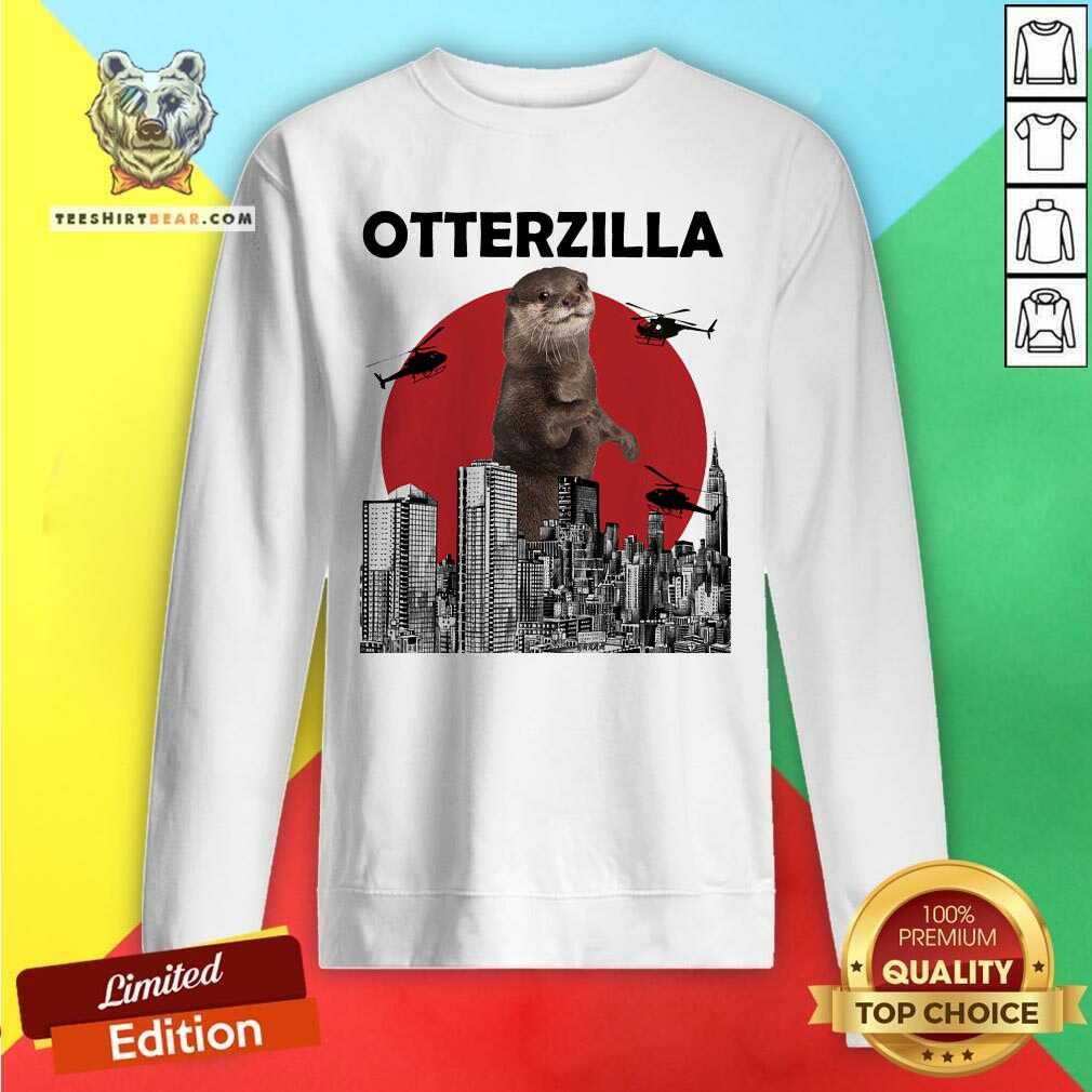 Otterzilla Otter Godzilla Shirt