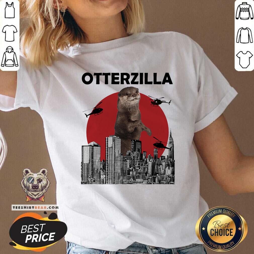 Otterzilla Otter Godzilla Shirt