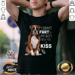 Lovely Boxer Blew You A Kiss Shirt