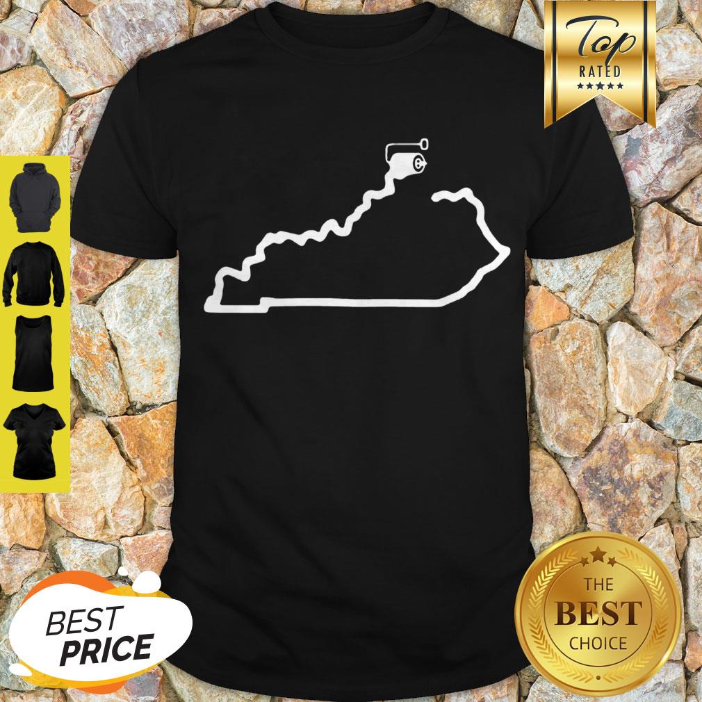 Perfect Toilet Paper Mashup Kentucky Map Shirt