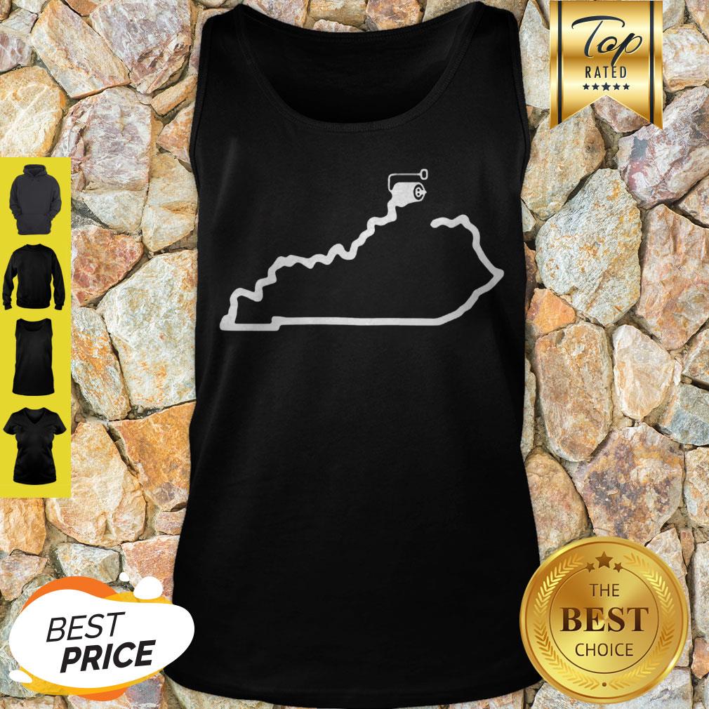 Perfect Toilet Paper Mashup Kentucky Map Shirt
