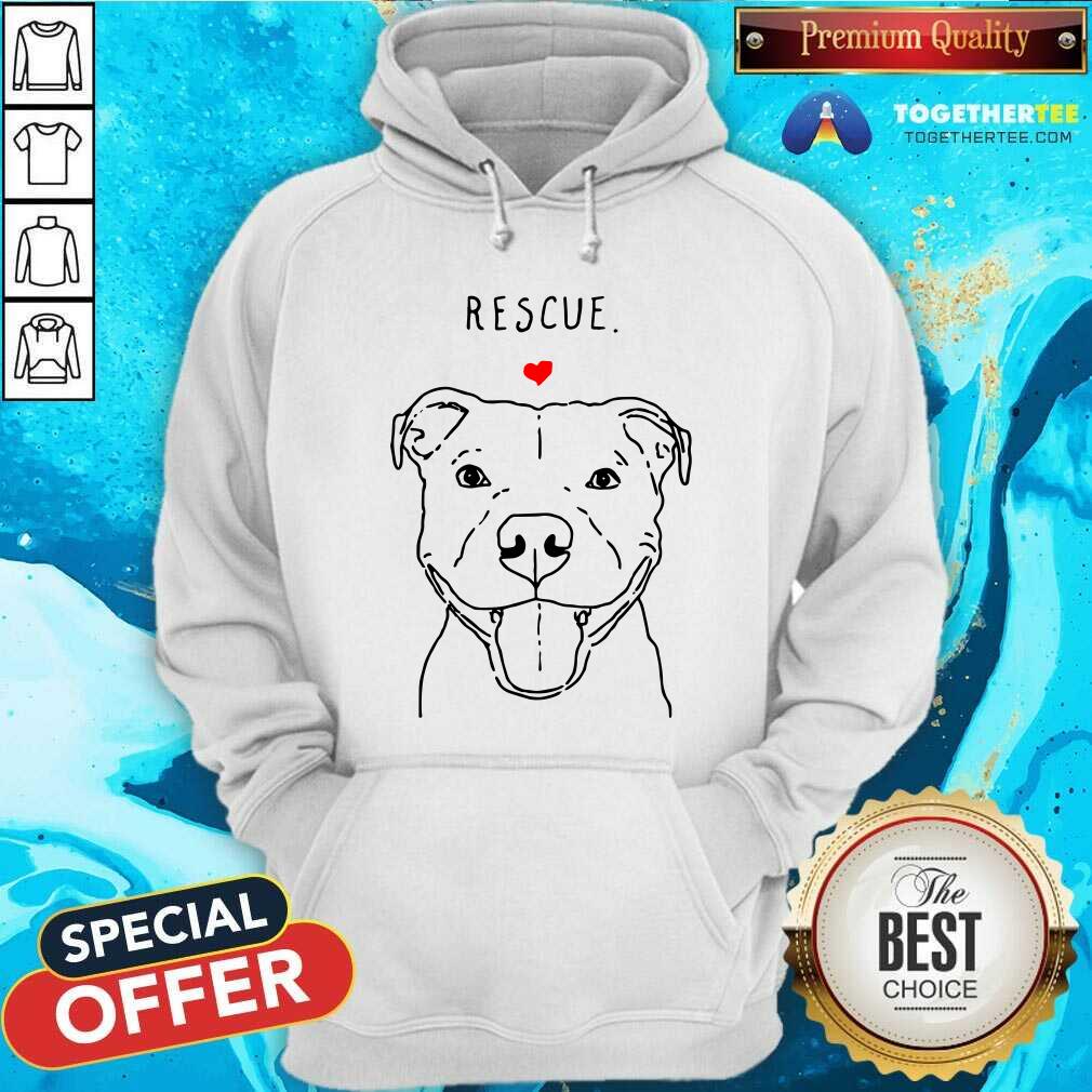 Pit Bull Rescue Love Smiling Shirt