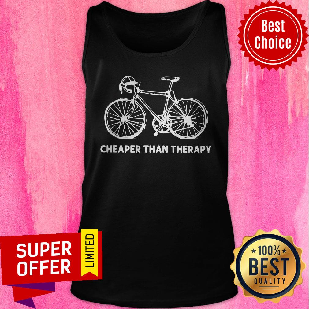 Premium Bicycle Cheaper Than Therapy Shirt