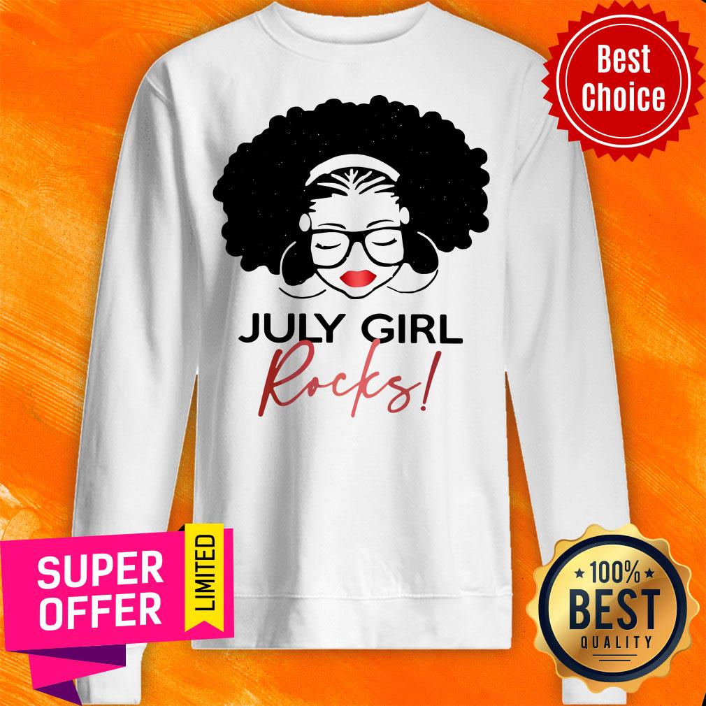 Premium Birthday Girl July Girl Rocks Shirt