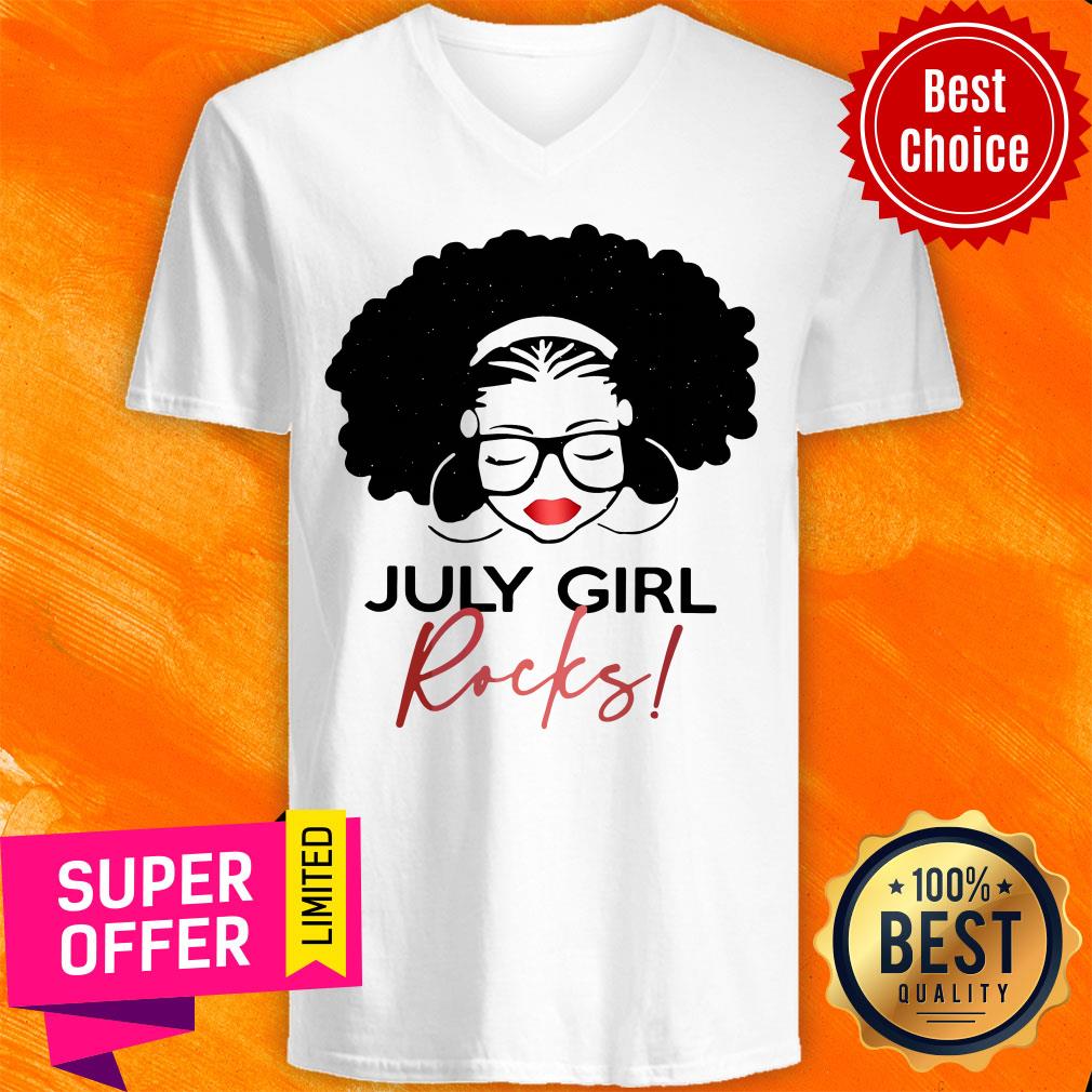 Premium Birthday Girl July Girl Rocks Shirt