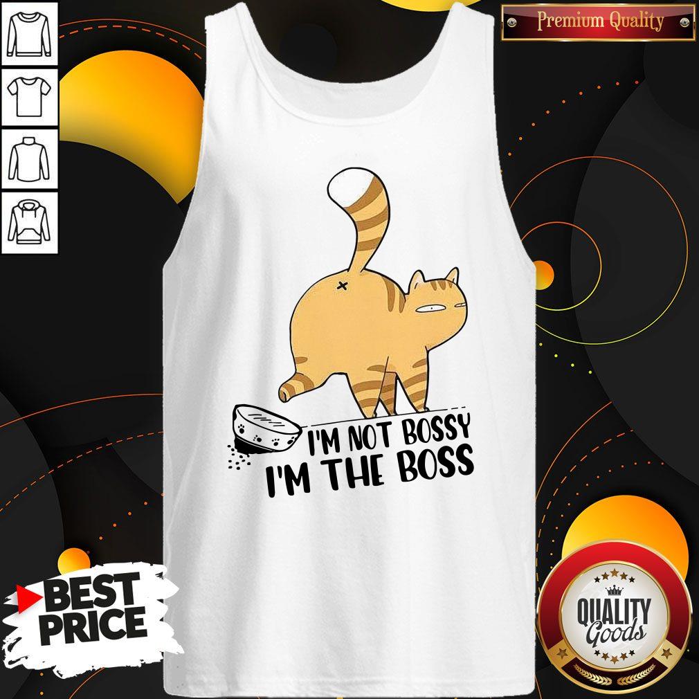 Premium Cat Im Not Bossy Im The Boss Shirt