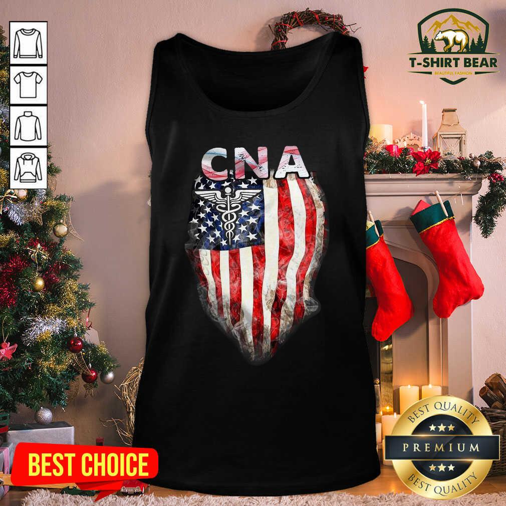 Premium CNA Gift American Flag Shirt