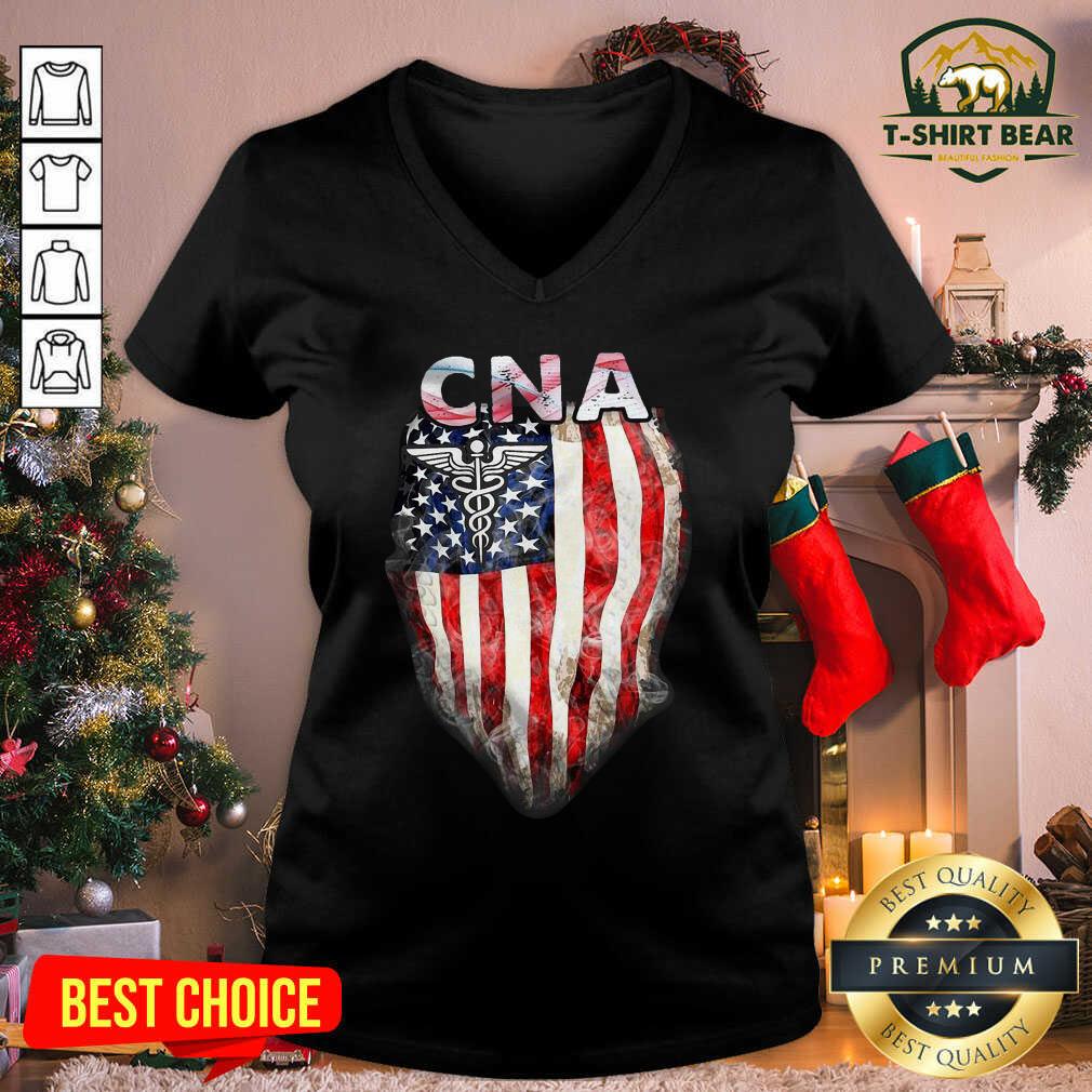 Premium CNA Gift American Flag Shirt