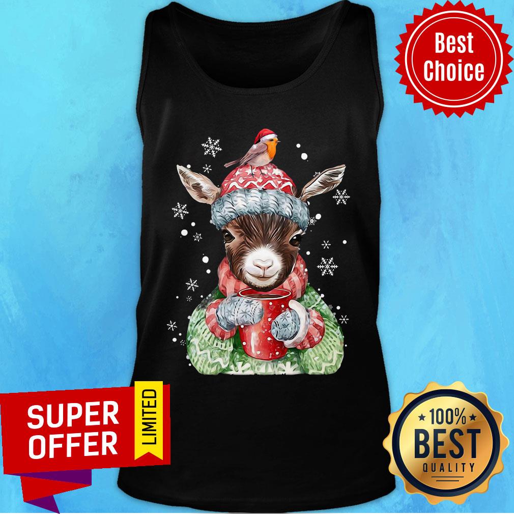 Premium Goat Warm Winter Gift For Farm Animal Lover Shirt
