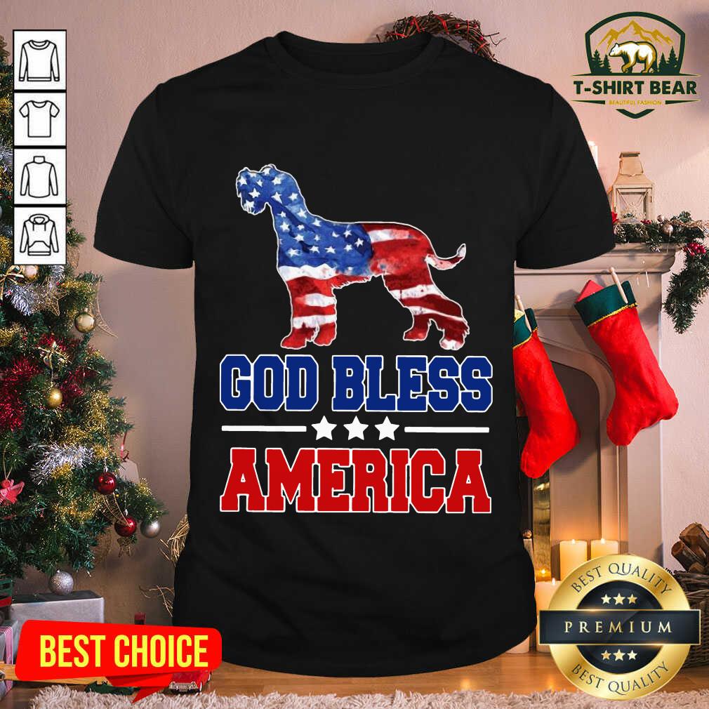 Premium God Bless America Us Flag Shirt