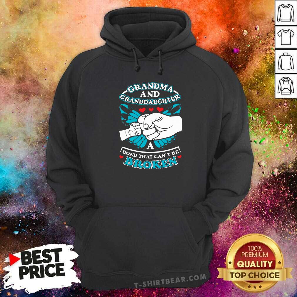 Premium Grandma And Granddaughter A Bond That Can Not Be Broken Shirt