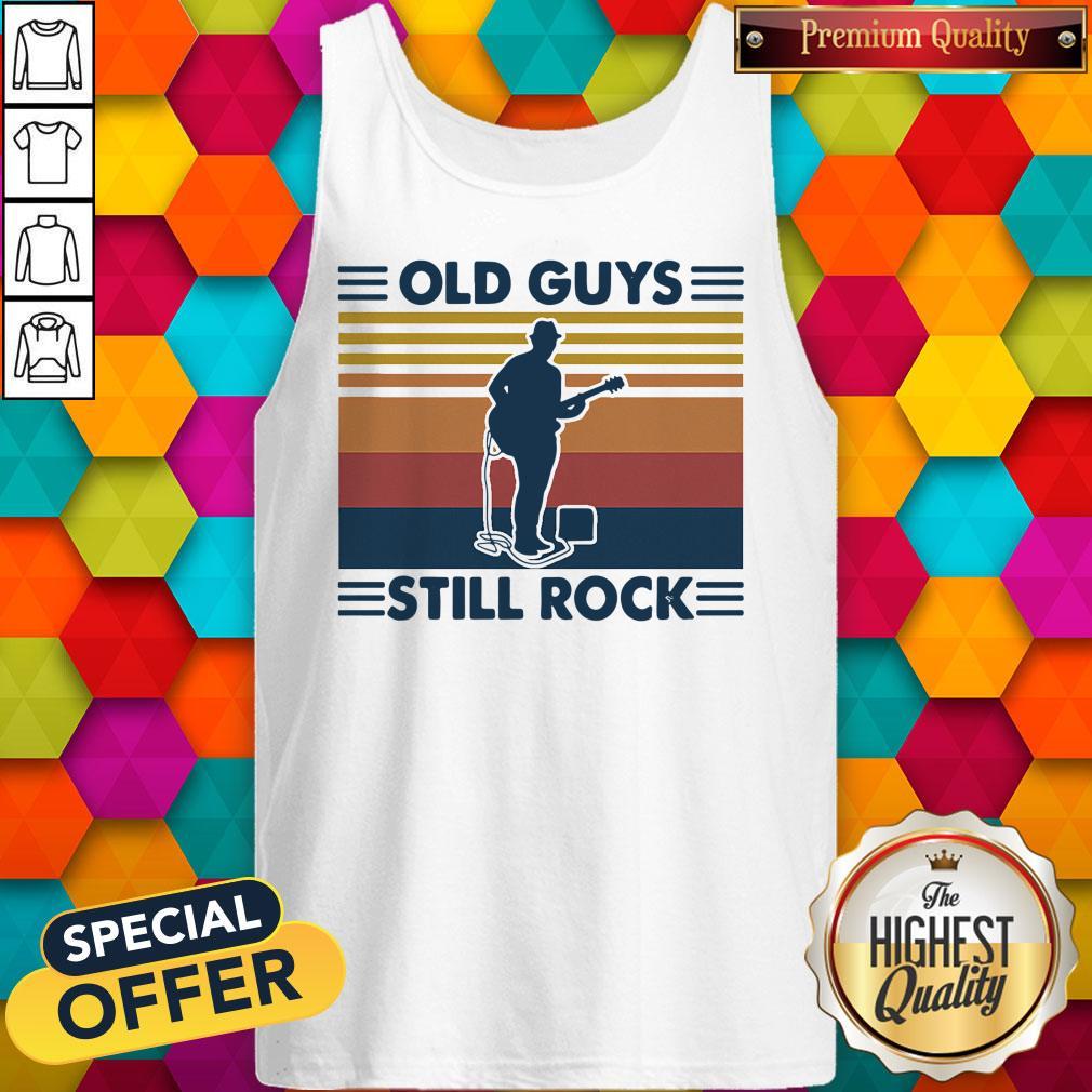 Premium Guitar Old Guys Still Rock Vintage Shirt