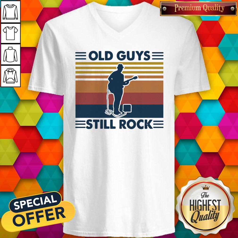 Premium Guitar Old Guys Still Rock Vintage Shirt