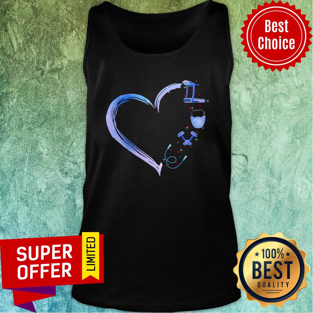 Premium Heart Love Fitness Shirt