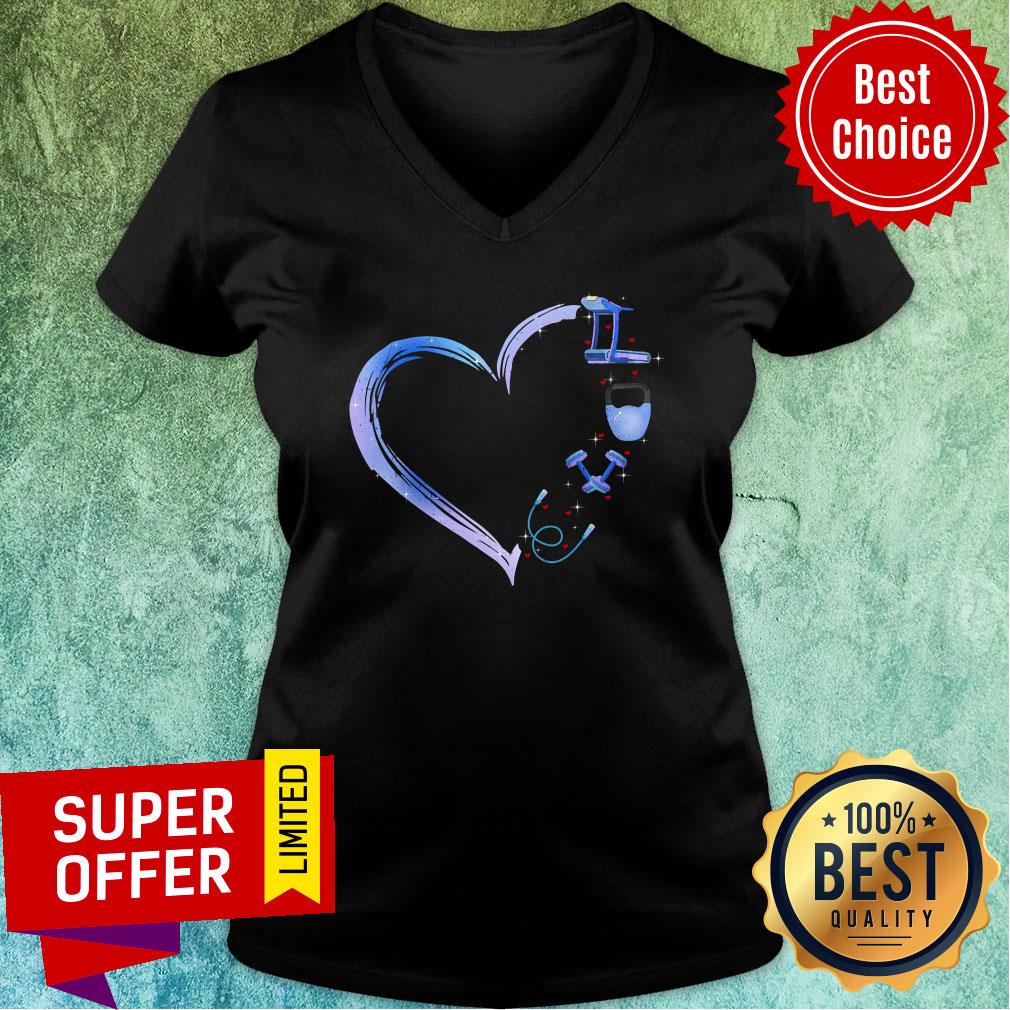 Premium Heart Love Fitness Shirt