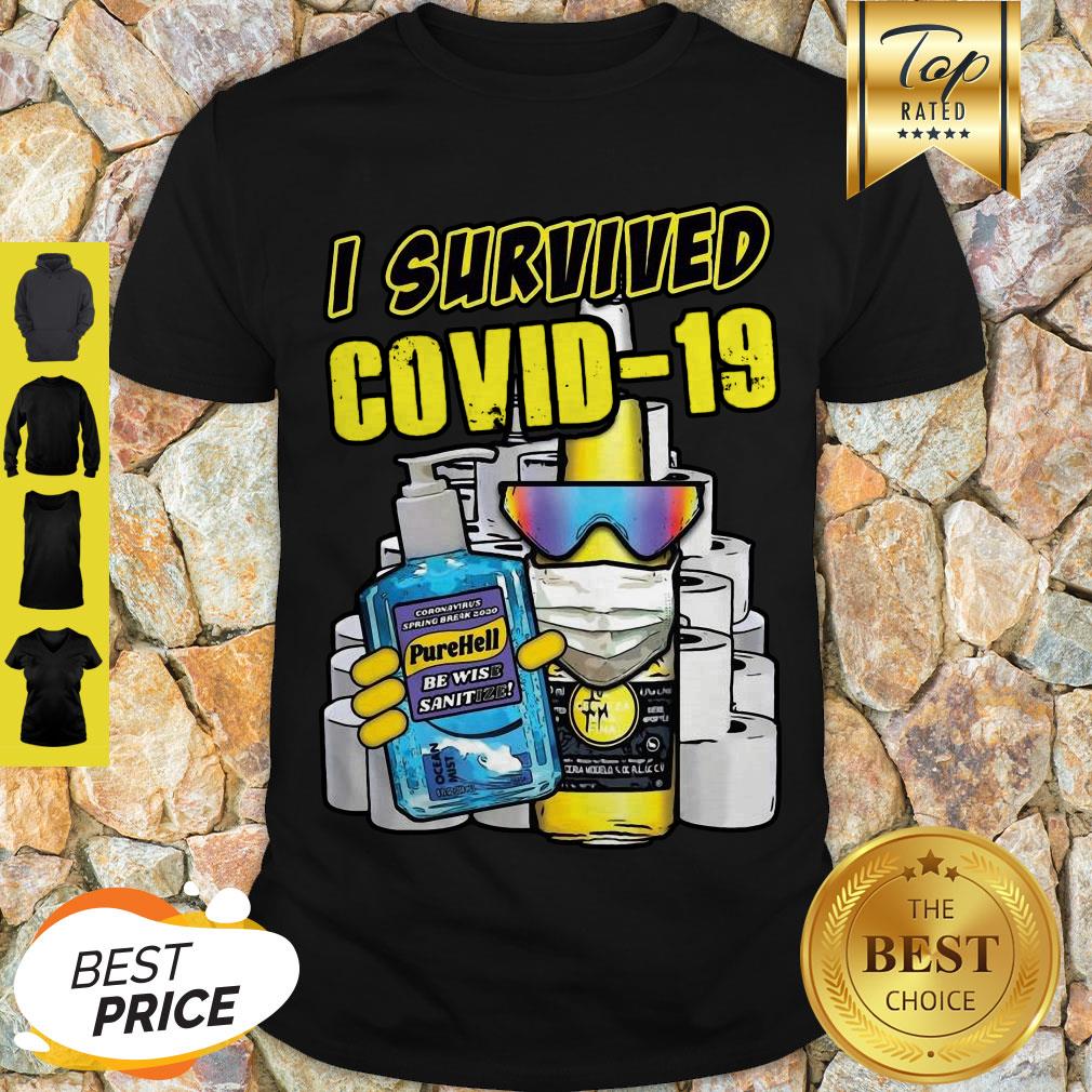 Premium I Survived Covid 19 Shirt
