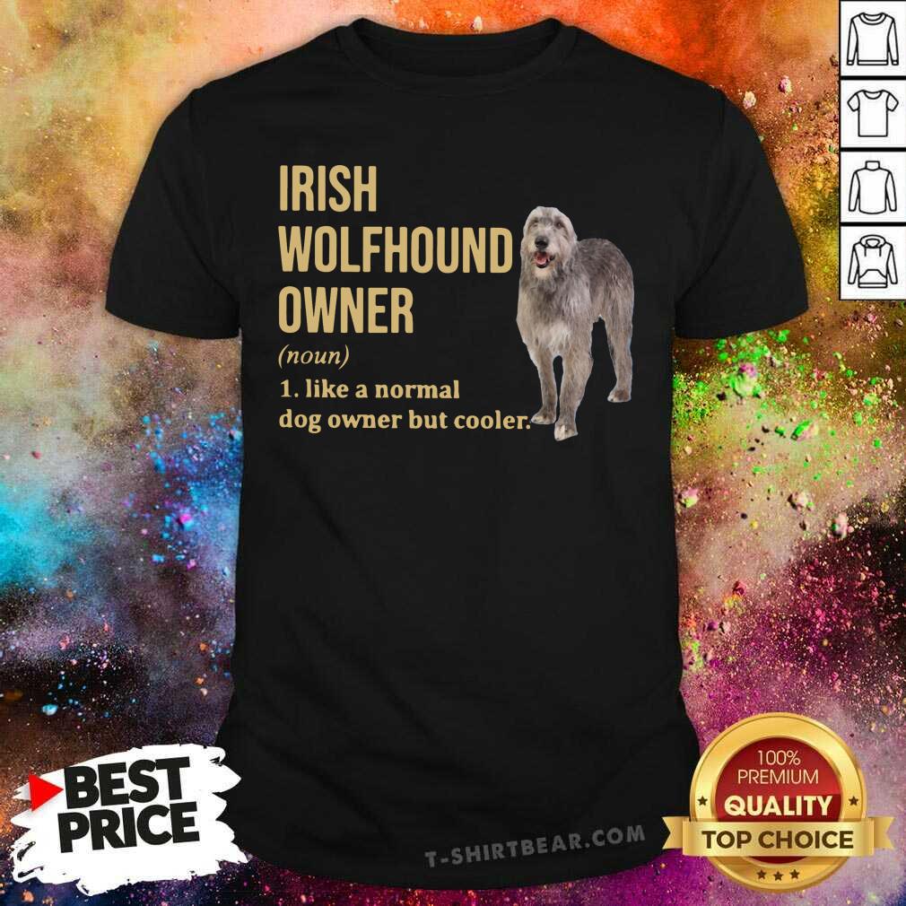 Premium Irish Wolfhound Dog Owner Shirt