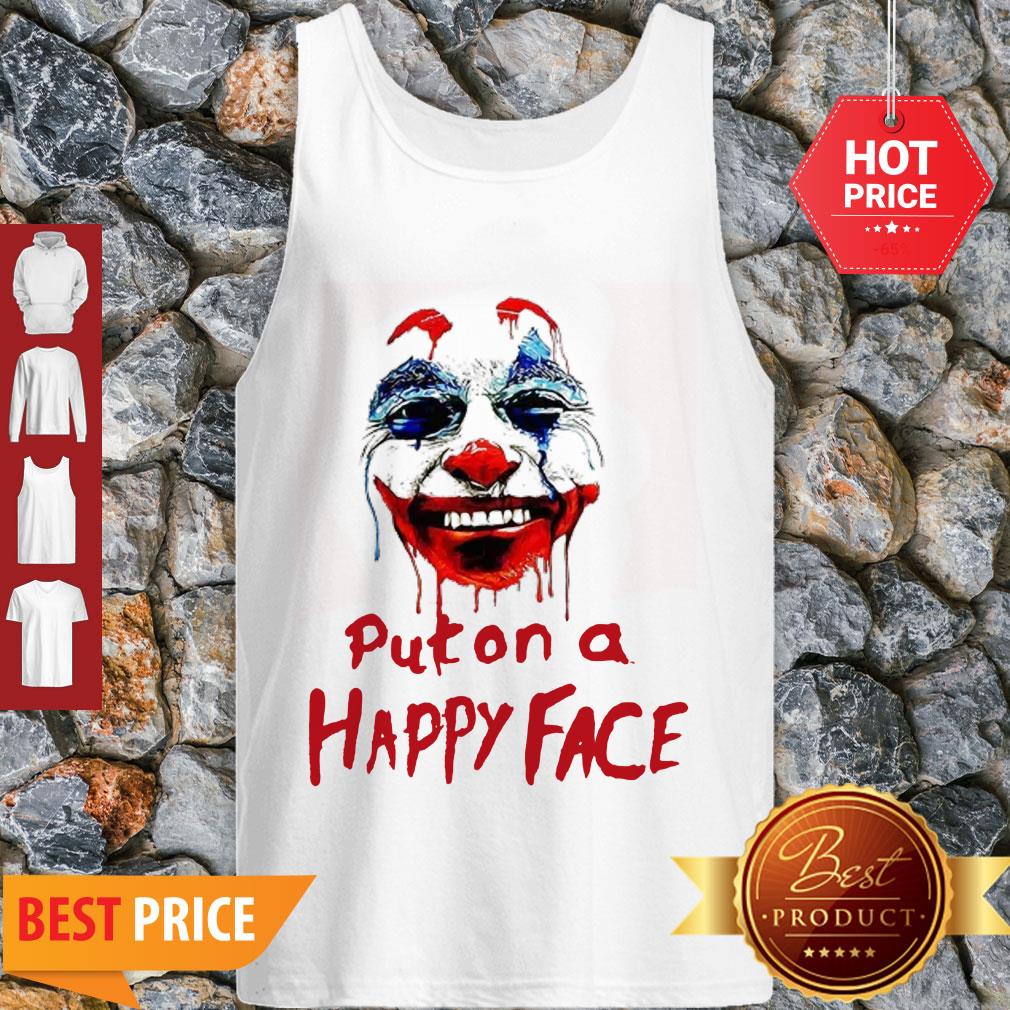 Premium Joker 2019 Put on A Happy Face Joaquin Phoenix Shirt