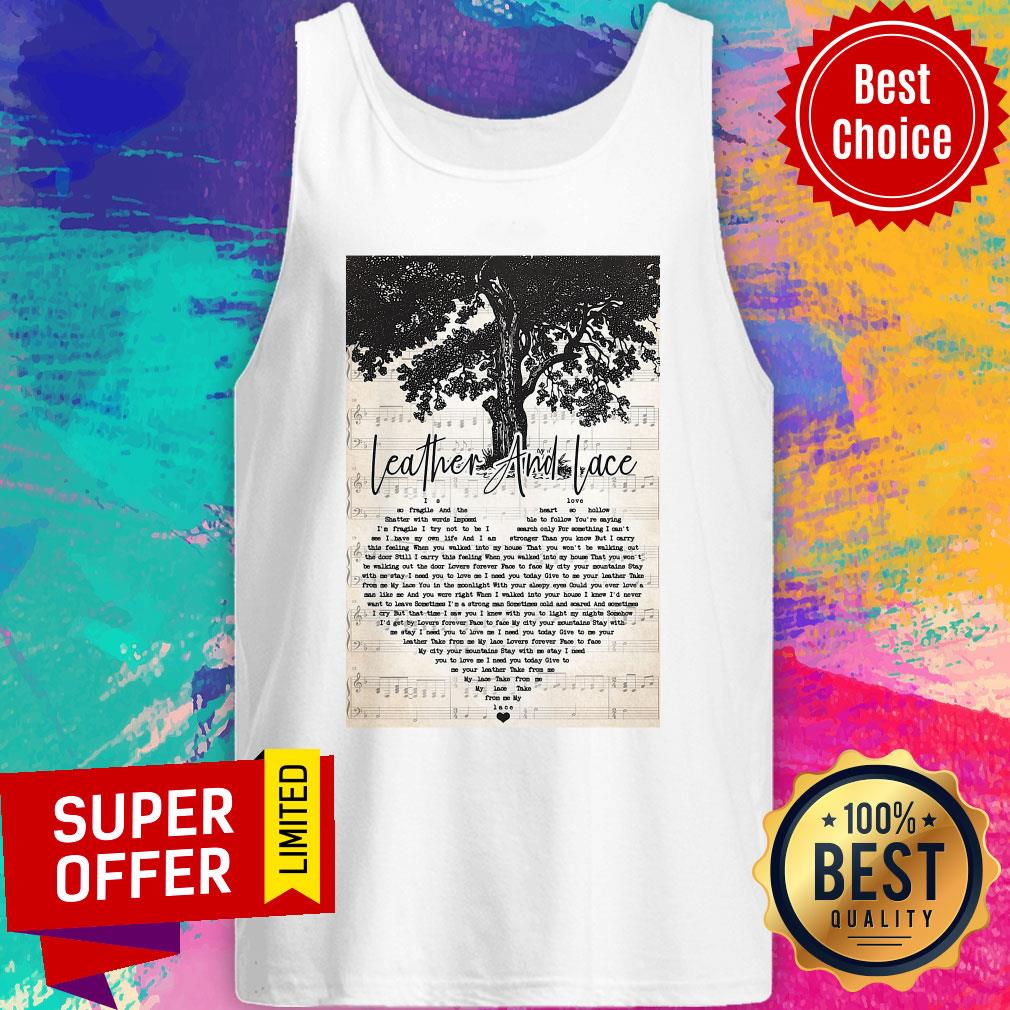 Premium Leather And Lace Shirt