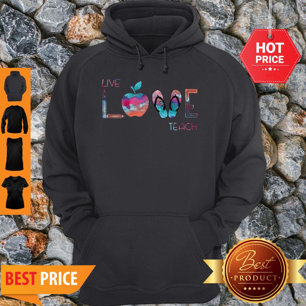 Premium Live Love Teacher Stationery Shirt