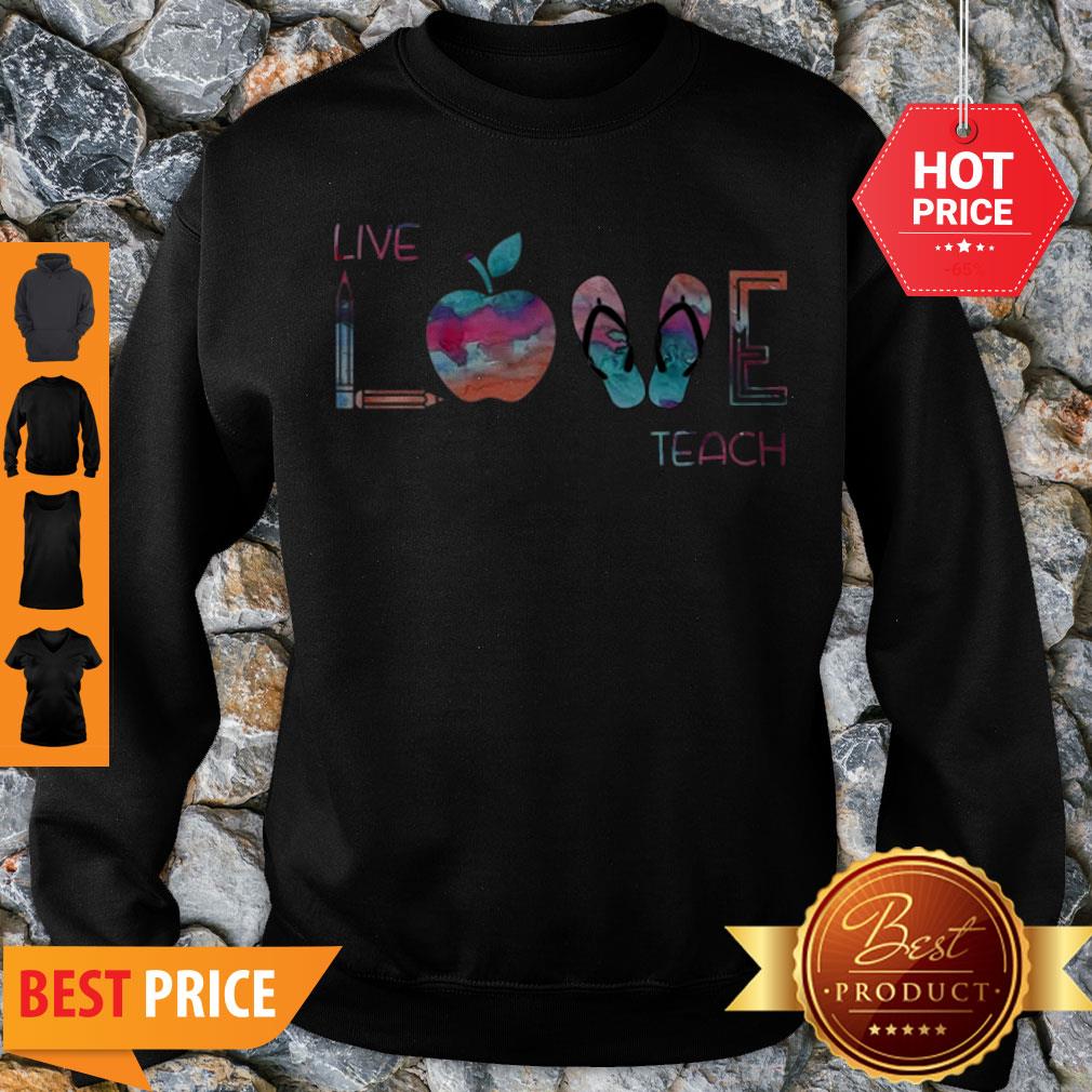 Premium Live Love Teacher Stationery Shirt