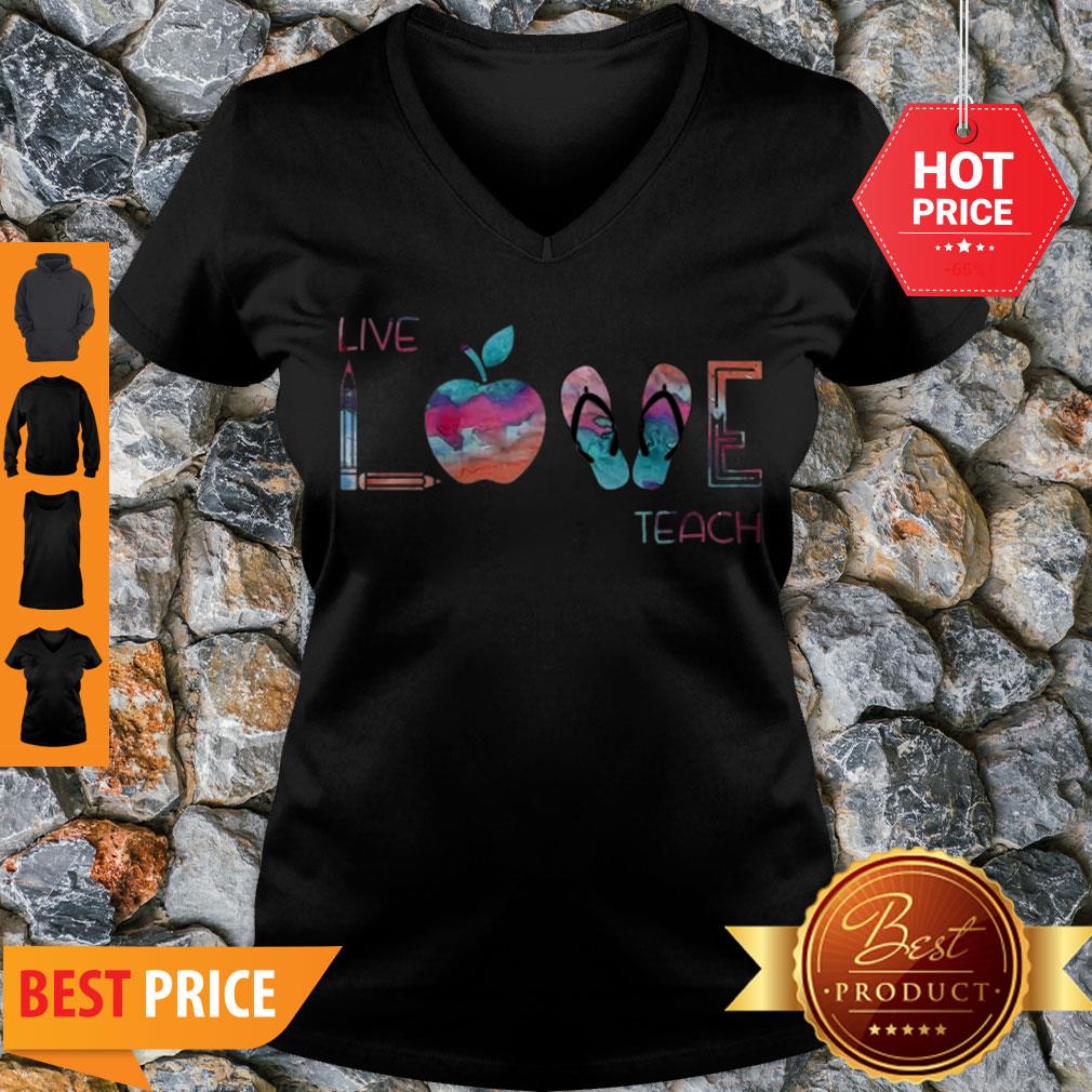 Premium Live Love Teacher Stationery Shirt