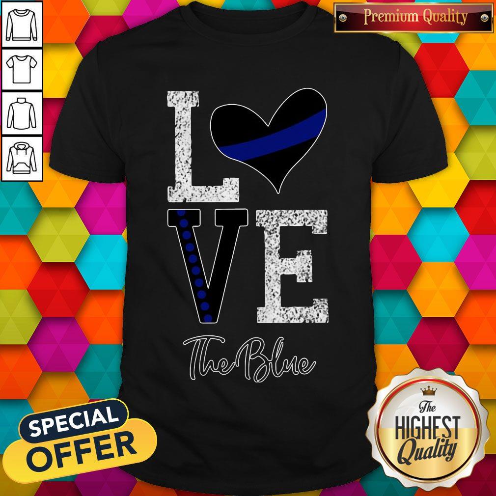 Premium Love The Blue Shirt