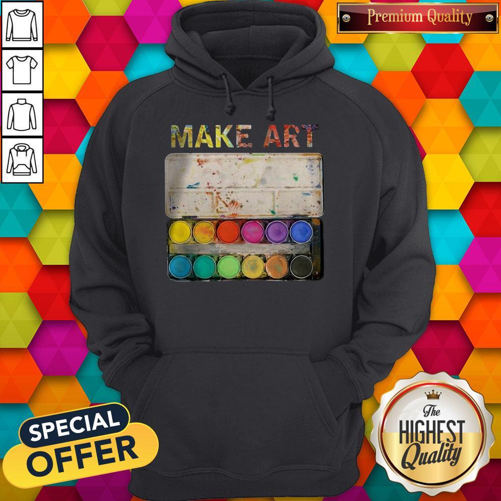Premium Make Art Artist Painting Shirt