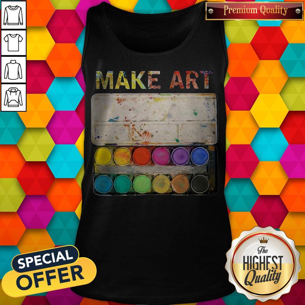 Premium Make Art Artist Painting Shirt