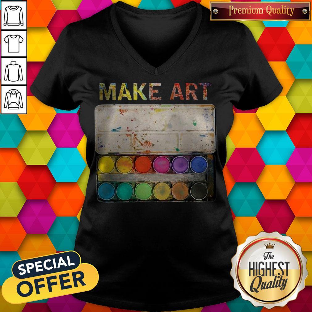 Premium Make Art Artist Painting Shirt