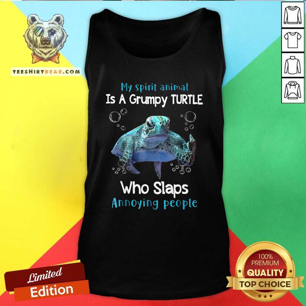 Premium My Spirit Animal Is A Grumpy Turtle Shirt