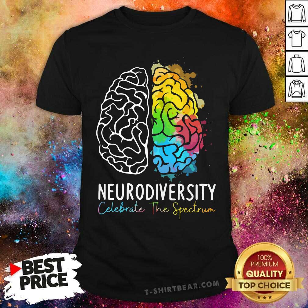 Premium Neurodiversity Celebrate The Spectrum Shirt