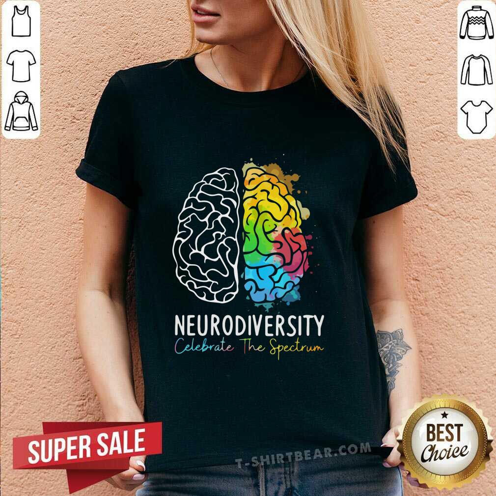 Premium Neurodiversity Celebrate The Spectrum Shirt