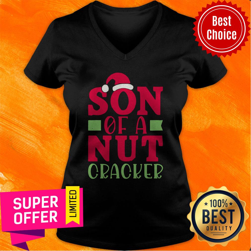 Premium Son of a Nut Cracker Christmas Joke Shirt