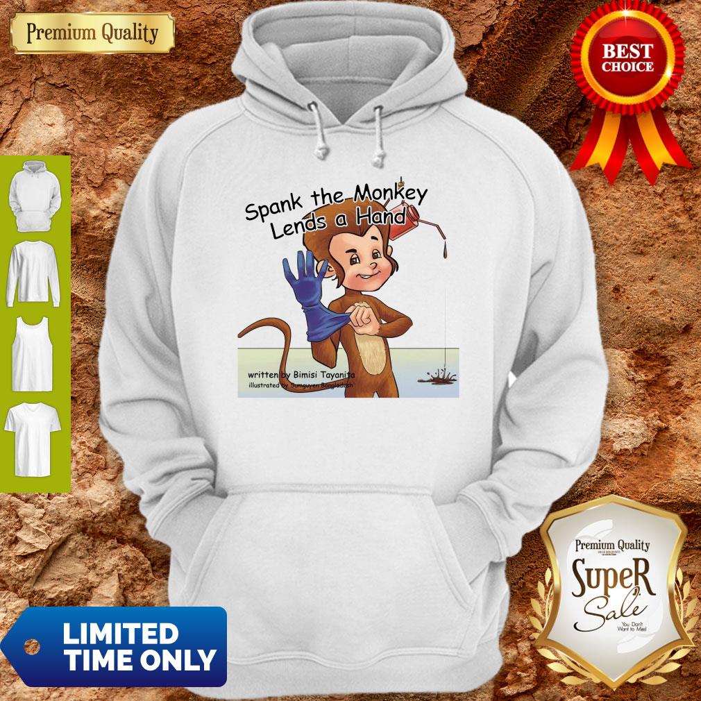 Premium Spank The Monkey Lends A Hand Shirt
